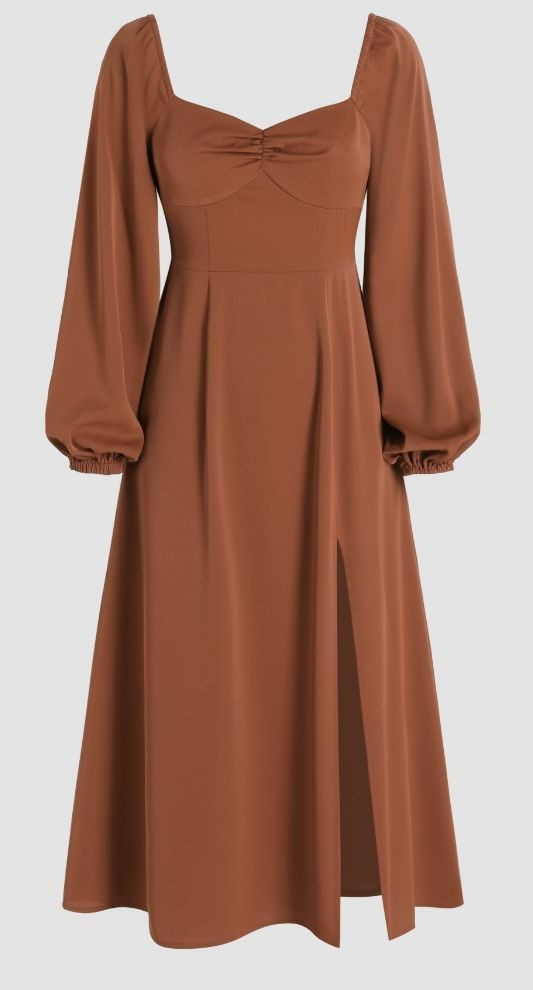 Sweetheart Neck Dress