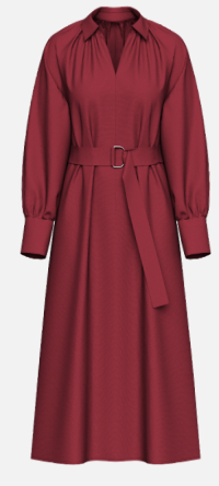 Waist Belted Party Dress