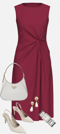 Sleeveless Party-wear Dress
