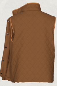 Mens Quilted Fashion vest