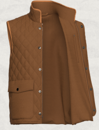 Mens Quilted Fashion vest