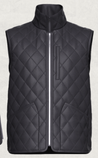 Diamond Quilted Vest Jacket